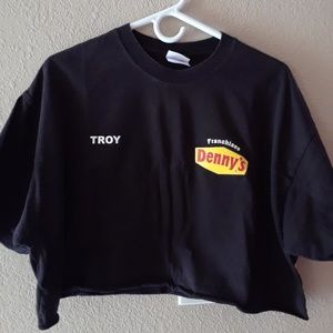 Troy's Denny's employee shirt